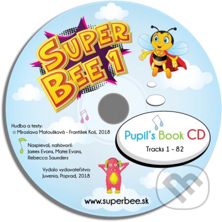 Super Bee 1 CD, Juvenia Education Studio, 2014