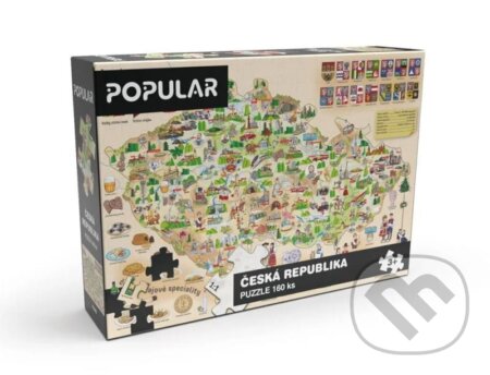 Puzzle: Mapa České republiky (OLYMPTOY). OLYMPTOY, 2023 Puzzle: Mapa České republiky (OLYMPTOY). OLYMPTOY, 2023