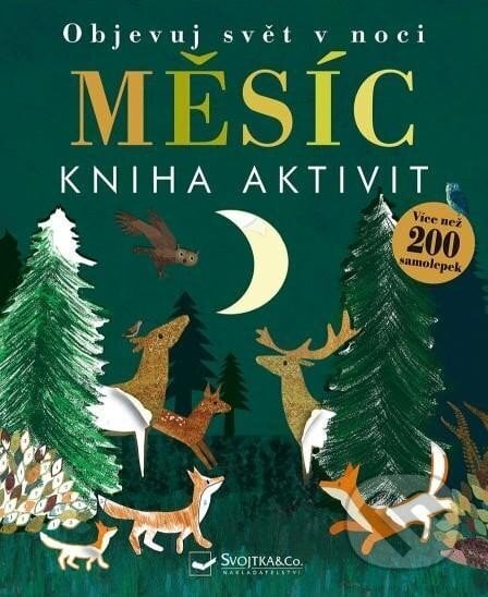 Měsíc - Kniha aktivit - Britta Teckentrupová, Svojtka&Co., 2023