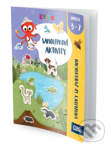 Kniha: Kvído: Samolepky so zvieratkami (Albi). Albi, 2023 Kniha: Kvído: Samolepky so zvieratkami (Albi). Albi, 2023