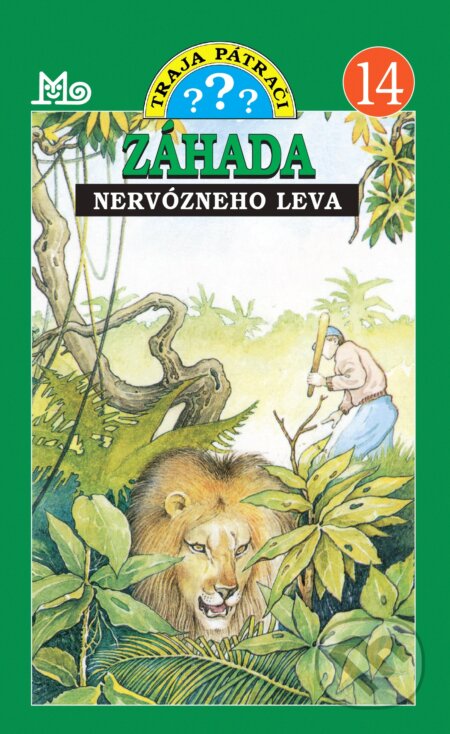 Kniha: Traja pátrači 14 - Záhada nervózneho leva (Nick West). Slovenské pedagogické nakladateľstvo - Mladé letá, 2023 Kniha: Traja pátrači 14 - Záhada nervózneho leva (Nick West). Slovenské pedagogické nakladateľstvo - Mladé letá, 2023