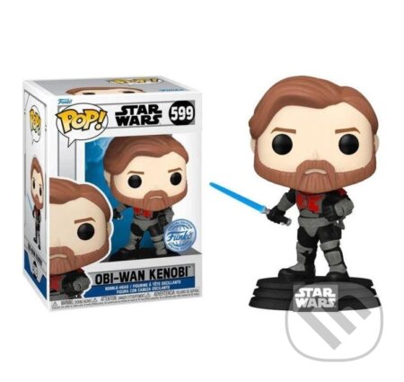 Funko POP Star Wars: Clone Wars - Obi Wan Kenobi (exclusive special edition) (Funko). Funko, 2023 Funko POP Star Wars: Clone Wars - Obi Wan Kenobi (exclusive special edition) (Funko). Funko, 2023