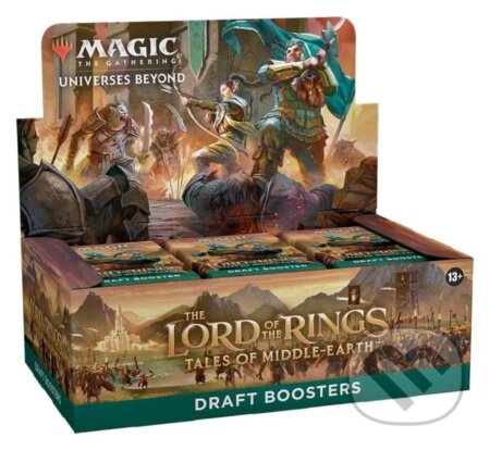 Spoločenská hra: Magic The Gathering: The Lord of the Rings - Tales of Middle-earth - Draft Booster (ADC BF). ADC BF, 2023 Spoločenská hra: Magic The Gathering: The Lord of the Rings - Tales of Middle-earth - Draft Booster (ADC BF). ADC BF, 2023