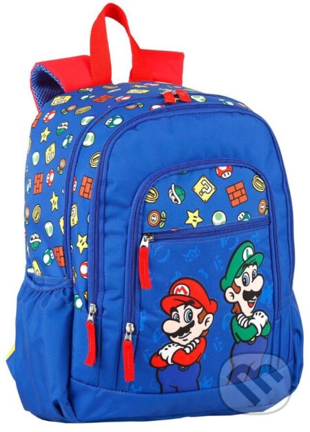 Školský batoh Nintendo - Super Mario: Mario And Luigi, , 2023