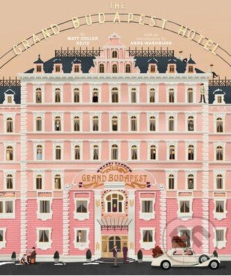 Kniha: The Grand Budapest Hotel (Anne Washburn a Matt Zoller Seitz). Harry Abrams, 2015 Kniha: The Grand Budapest Hotel (Anne Washburn a Matt Zoller Seitz). Harry Abrams, 2015