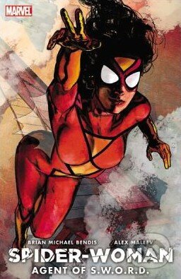 Kniha: Spider-Woman: Agent of S.W.O.R.D. (Brian Michael Bendis a Alex Maleev). Marvel, 2011 Kniha: Spider-Woman: Agent of S.W.O.R.D. (Brian Michael Bendis a Alex Maleev). Marvel, 2011