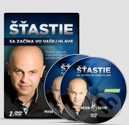 Film: Šťastie sa začína vo vašej hlave (Peter Sasín) (DVD). NLP Akadémia Film: Šťastie sa začína vo vašej hlave (Peter Sasín) (DVD). NLP Akadémia