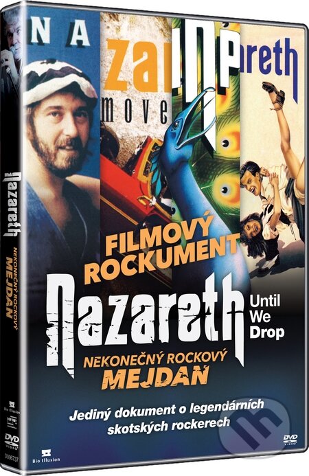 Film: Nazareth: Nekonečný rockový mejdan (Miloslav Šmídmajer a Jakub Vansa) (DVD). Bonton Film, 2015 Film: Nazareth: Nekonečný rockový mejdan (Miloslav Šmídmajer a Jakub Vansa) (DVD). Bonton Film, 2015