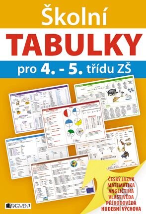 Kniha: Školní tabulky pro 4.-5. třídu ZŠ (Nakladatelství Fragment). Nakladatelství Fragment, 2015 Kniha: Školní tabulky pro 4.-5. třídu ZŠ (Nakladatelství Fragment). Nakladatelství Fragment, 2015