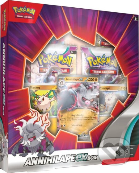 Spoločenská hra: Pokémon TCG: Annihilape ex Box (Pokemon). Pokemon, 2023 Spoločenská hra: Pokémon TCG: Annihilape ex Box (Pokemon). Pokemon, 2023