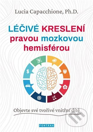 Kniha: Léčivé kreslení pravou mozkovou hemisférou (Lucia Capacchione). Fontána, 2023 Kniha: Léčivé kreslení pravou mozkovou hemisférou (Lucia Capacchione). Fontána, 2023