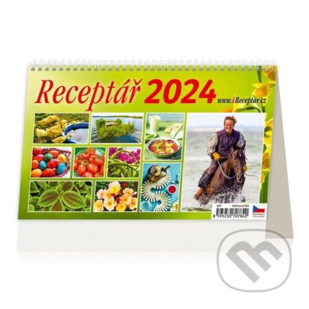 Kalendář stolní 2024 - Receptář (Helma365). Helma365, 2023 Kalendář stolní 2024 - Receptář (Helma365). Helma365, 2023