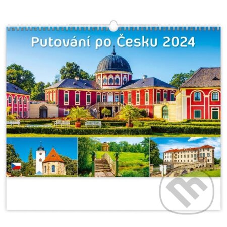 Kalendář nástěnný 2024 - Putování po Česku, Helma365, 2023