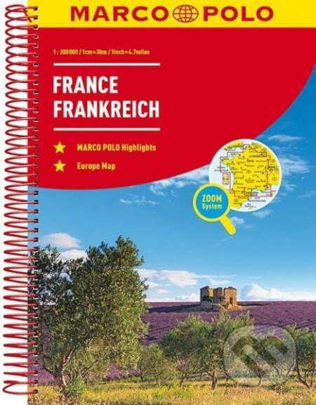 Francie / autoatlas (spirála) 1:300 000 (Marco Polo). Marco Polo Francie / autoatlas (spirála) 1:300 000 (Marco Polo). Marco Polo