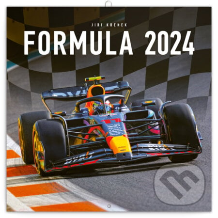 Poznámkový kalendář Formule 2024 - Jiří Křenek, Notique, 2023