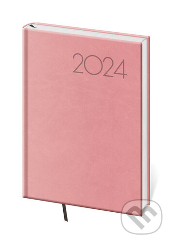 Diář 2024 denní A5 Print Pop - růžová, Helma, 2023