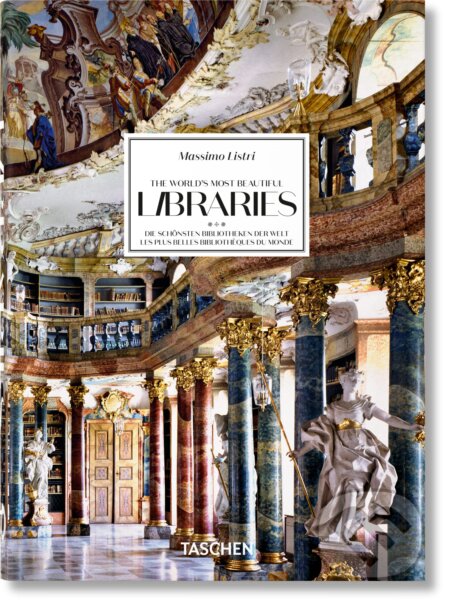 Kniha: Massimo Listri. The World’s Most Beautiful Libraries (Elisabeth Sladek a Georg Ruppelt). Slovart, 2023 Kniha: Massimo Listri. The World’s Most Beautiful Libraries (Elisabeth Sladek a Georg Ruppelt). Slovart, 2023