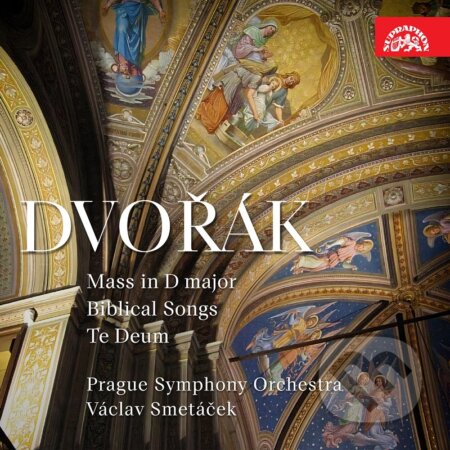 Hudební CD: Antonín Dvořák: Te Deum / Mše D dur / Biblické písně (Symfonický orchestr hl. m. Prahy FOK / Václav Smetáček) (Hudobné albumy). Hudobné albumy, 2023 Hudební CD: Antonín Dvořák: Te Deum / Mše D dur / Biblické písně (Symfonický orchestr hl. m. Prahy FOK / Václav Smetáček) (Hudobné albumy). Hudobné albumy, 2023