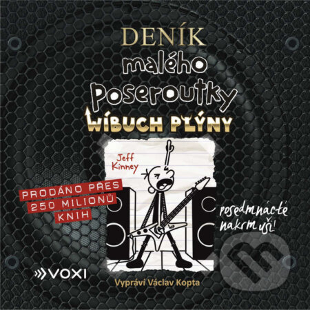 Audiokniha: Deník malého poseroutky 17 (Jeff Kinney). Voxi, 2023 Audiokniha: Deník malého poseroutky 17 (Jeff Kinney). Voxi, 2023