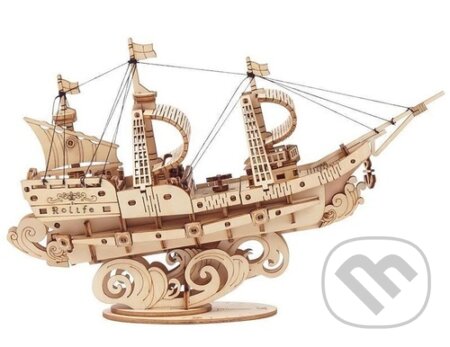 Puzzle: Dřevěné 3D puzzle Plachetnice (JRK Kladno). JRK Kladno, 2023 Puzzle: Dřevěné 3D puzzle Plachetnice (JRK Kladno). JRK Kladno, 2023