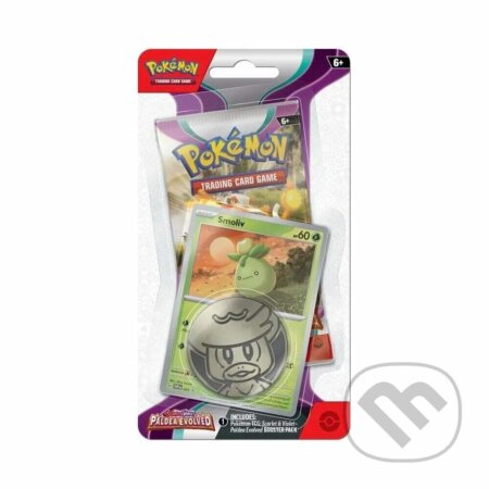 Spoločenská hra: Pokémon: Smoliv Checklane Blister - Paldea Evolved (Pokemon). Pokemon, 2023 Spoločenská hra: Pokémon: Smoliv Checklane Blister - Paldea Evolved (Pokemon). Pokemon, 2023