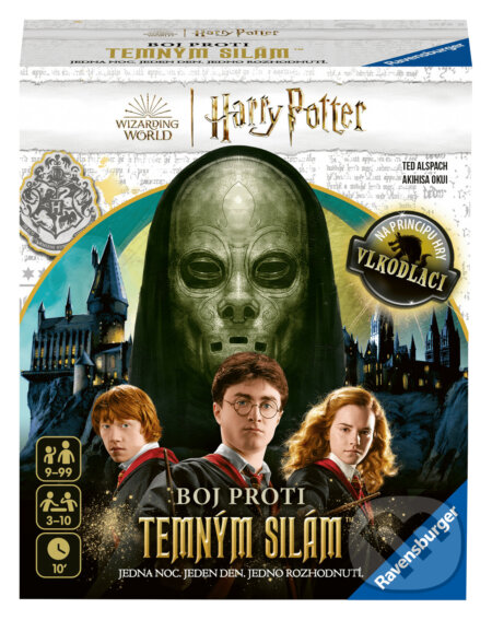 Spoločenská hra: Harry Potter: Boj proti temným silám (Ravensburger). Ravensburger, 2023 Spoločenská hra: Harry Potter: Boj proti temným silám (Ravensburger). Ravensburger, 2023