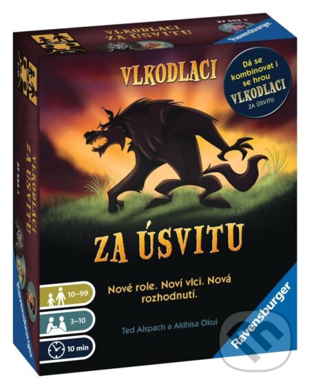 Spoločenská hra: Vlkodlaci za úsvitu (Ravensburger). Ravensburger, 2023 Spoločenská hra: Vlkodlaci za úsvitu (Ravensburger). Ravensburger, 2023