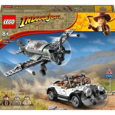 Spoločenská hra: LEGO® Indiana Jones™ 77012 Prenasledovanie bojovým lietadlom (LEGO). LEGO, 2023 Spoločenská hra: LEGO® Indiana Jones™ 77012 Prenasledovanie bojovým lietadlom (LEGO). LEGO, 2023