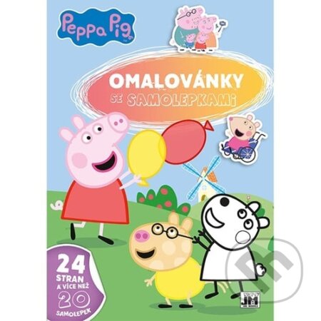 Kniha: Omalovánky se samolepkami Peppa Pig (Jiří Models). Jiří Models, 2023 Kniha: Omalovánky se samolepkami Peppa Pig (Jiří Models). Jiří Models, 2023