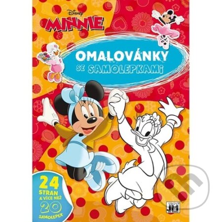 Kniha: Omalovánky se samolepkami Minnie (Jiří Models). Jiří Models, 2023 Kniha: Omalovánky se samolepkami Minnie (Jiří Models). Jiří Models, 2023