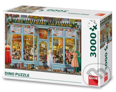 Puzzle: Butik (Dino). Dino, 2023 Puzzle: Butik (Dino). Dino, 2023