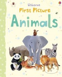 Kniha: First Picture Animals (Felicity Brooks). Usborne, 2012 Kniha: First Picture Animals (Felicity Brooks). Usborne, 2012