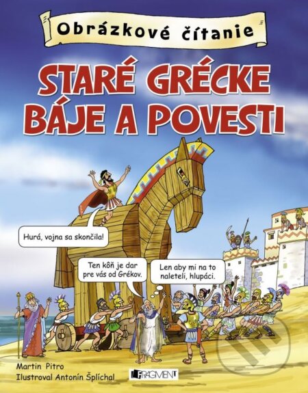 Kniha: Staré grécke báje a povesti (Martin Pitro). Fragment, 2015 Kniha: Staré grécke báje a povesti (Martin Pitro). Fragment, 2015