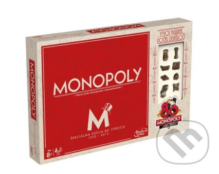 Spoločenská hra: Monopoly k 80. výročiu (ALLTOYS). ALLTOYS, 2016 Spoločenská hra: Monopoly k 80. výročiu (ALLTOYS). ALLTOYS, 2016