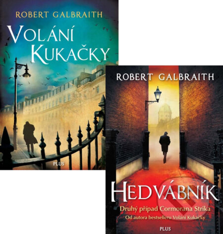 Kniha: Cormoran Strike CZ (Volání Kukačky + Hedvábník) (Robert Galbraith a J.K. Rowling). Plus Kniha: Cormoran Strike CZ (Volání Kukačky + Hedvábník) (Robert Galbraith a J.K. Rowling). Plus