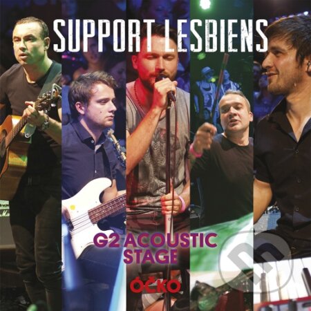 Hudobné CD: Support Lesbiens: G2 Acoustic Stage (Warner Music). Warner Music, 2015 Hudobné CD: Support Lesbiens: G2 Acoustic Stage (Warner Music). Warner Music, 2015