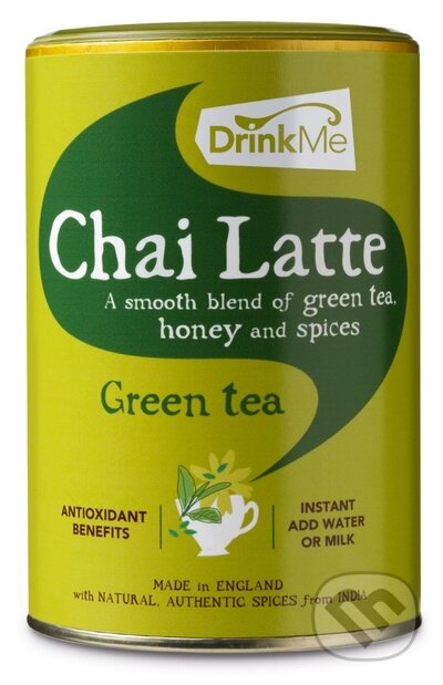 Chai Latte Green tea (Zelený čaj), Drinkie, 2015