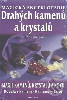 Kniha: Magická encyklopedie drahých kamenů a krystalů (Scott Cunningham). Fontána, 2004 Kniha: Magická encyklopedie drahých kamenů a krystalů (Scott Cunningham). Fontána, 2004