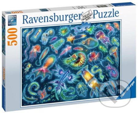 Puzzle: Medúzy (Ravensburger). Ravensburger, 2023 Puzzle: Medúzy (Ravensburger). Ravensburger, 2023