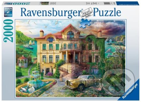 Puzzle: Sídlo v zátoce (Ravensburger). Ravensburger, 2023 Puzzle: Sídlo v zátoce (Ravensburger). Ravensburger, 2023