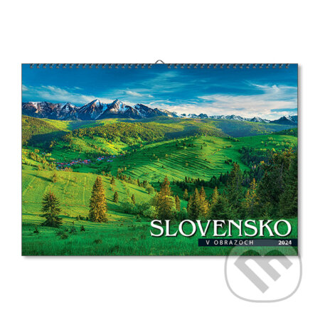 Nástenný kalendár Slovensko v obrazoch 2024 (Spektrum grafik). Spektrum grafik, 2023 Nástenný kalendár Slovensko v obrazoch 2024 (Spektrum grafik). Spektrum grafik, 2023