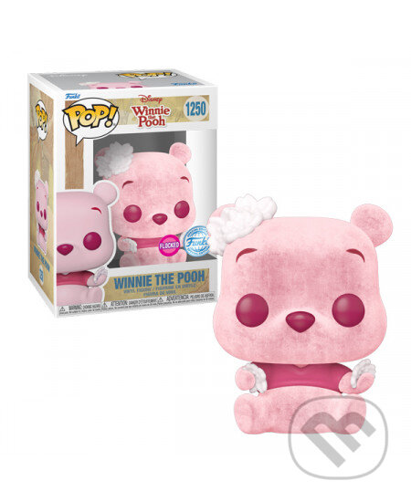 Funko POP Disney: Winnie the Pooh - Pooh Cherry Blossom (FLOCKED exclusive special edition), Funko, 2023