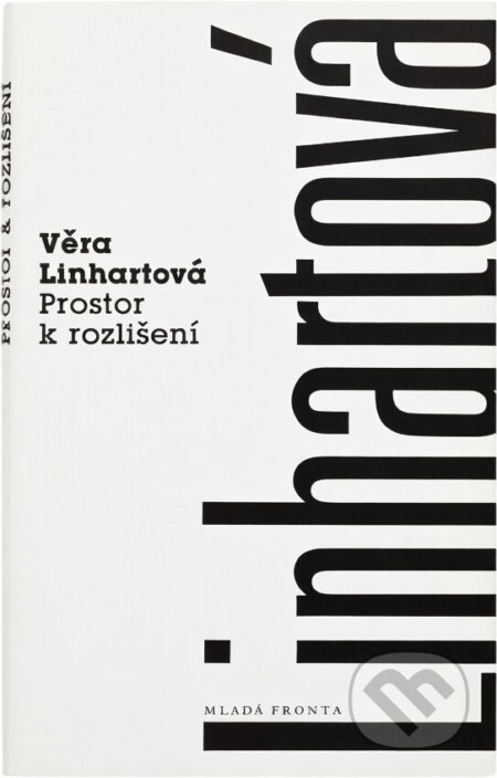 Kniha: Prostor k rozlišení (Věra Linhartová). , 1992 Kniha: Prostor k rozlišení (Věra Linhartová). , 1992