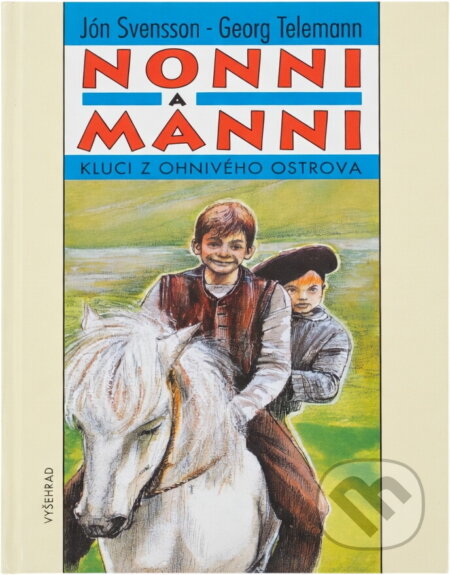 Kniha: Nonni a Manni, kluci z Ohnivého ostrova (Georg Telemann a Jón Sveinsson). Vyšehrad, 1994 Kniha: Nonni a Manni, kluci z Ohnivého ostrova (Georg Telemann a Jón Sveinsson). Vyšehrad, 1994