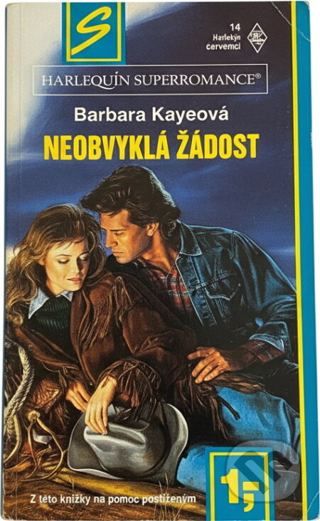 Kniha: Neobvyklá žádost (Barbara Kaye). Harlequin, 1994 Kniha: Neobvyklá žádost (Barbara Kaye). Harlequin, 1994