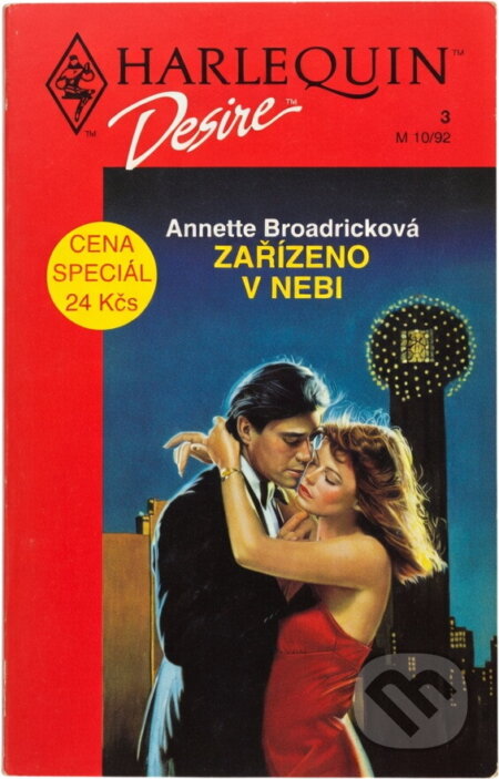 Kniha: Zařízeno v nebi (Annette Broadrick). Harlequin, 1992 Kniha: Zařízeno v nebi (Annette Broadrick). Harlequin, 1992
