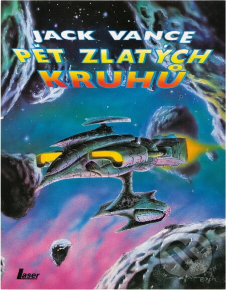 Kniha: Pět zlatých kruhů (Jack Vance). , 1992 Kniha: Pět zlatých kruhů (Jack Vance). , 1992
