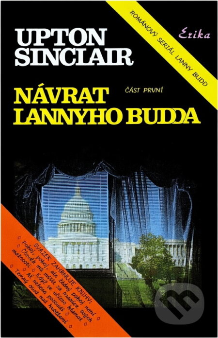 Kniha: Návrat Lannyho Budda (Upton Sinclair). , 1995 Kniha: Návrat Lannyho Budda (Upton Sinclair). , 1995