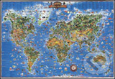 Detská mapa sveta (Slovart). Slovart, 2001 Detská mapa sveta (Slovart). Slovart, 2001