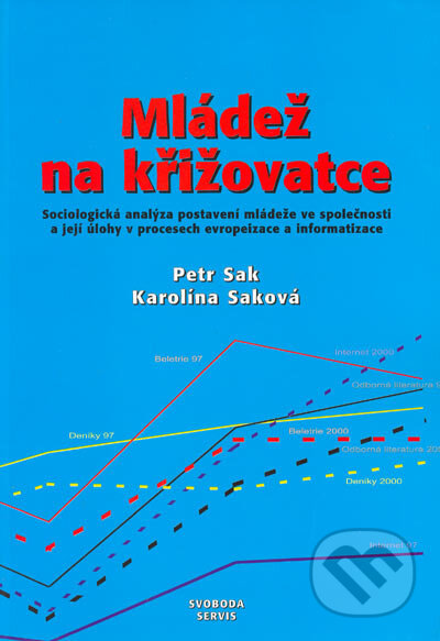 Kniha: Mládež na křižovatce (Karolína Saková a Petr Sak). Svoboda Servis, 2004 Kniha: Mládež na křižovatce (Karolína Saková a Petr Sak). Svoboda Servis, 2004